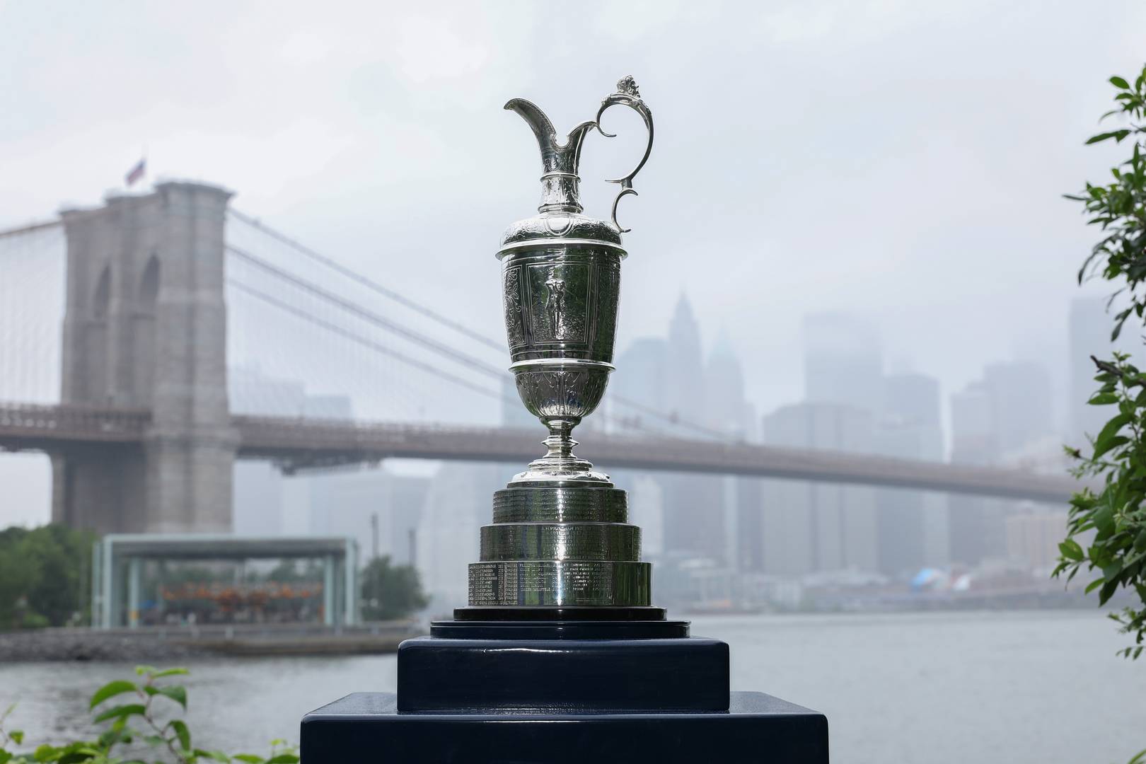 The Claret Jug was on tour in New York a month out from The 153rd Open